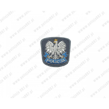 Naszywka emblemat na czapkę gabardynową | Policja997