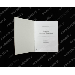 WKŁADKA DO NOTATNIKA SŁUŻBOWEGO | Haft | Policja997