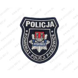 Emblemat Komisariat Pyskowice Haftowany na Rzep | Policja997