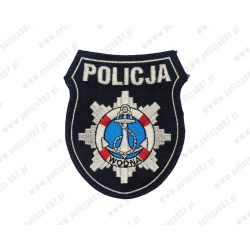 Emblemat Policja Wodna Haftowany na Rzep | Policja997