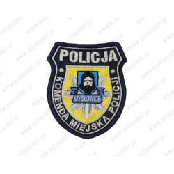 Emblemat KMP Mysłowice Haftowany na Rzep | Policja997