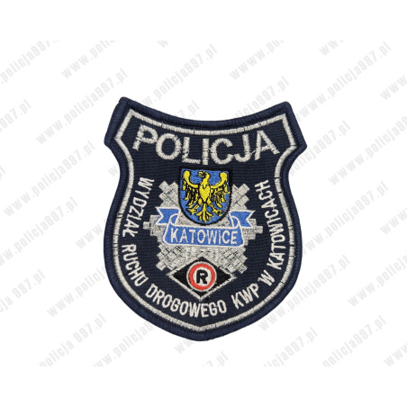 Naszywka KWP wydział ruchu drogowego - Katowice | Policja997