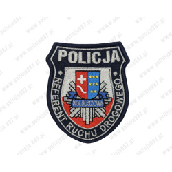 Emblemat Referent Ruchu Drogowego Kolbuszowa Haftowany na Rzep | Policja997