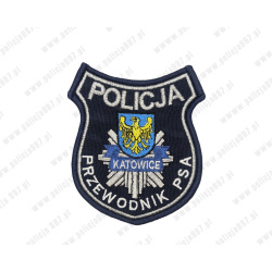 Emblemat Przewodnik PSA Katowice Haftowany na Rzep | Policja997