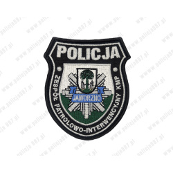 Emblemat ZPI Jaworzno Haftowany na Rzep | Policja997