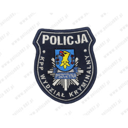 Emblemat KPP Kryminalny Pszczyna Haftowany na Rzep | Policja997