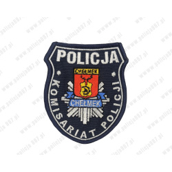 Emblemat Komisariat Chełmek Haftowany na Rzep | Policja997