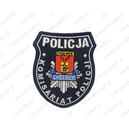 Naszywka komisariat policji Chełmek – Haft na Rzep | Policja997