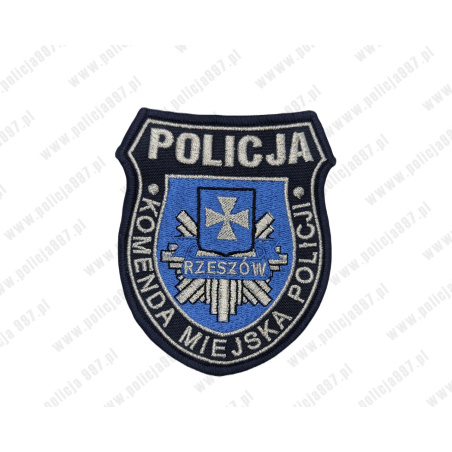 Naszywka KMP komenda miejska policji - Rzeszów | Policja997
