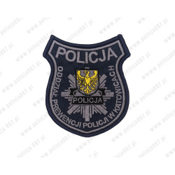 Emblemat OPP Katowice II Haftowany na Rzep | Policja997