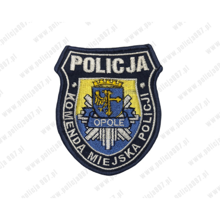 Naszywka KMP komenda miejska policji - Opole – Haft | Policja997