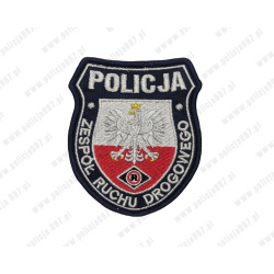 Emblemat Zespół Ruchu Drogowego Haftowany na Rzep | Policja997