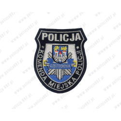 Emblemat KMP Częstochowa Haftowany na Rzep | Policja997