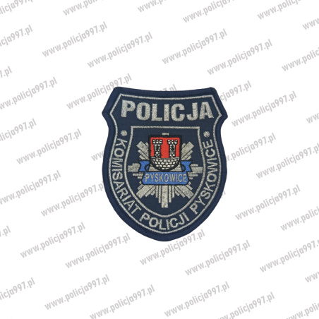 Naszywka POLICJA komisariat Pyskowice – Haft na Rzep | Policja997