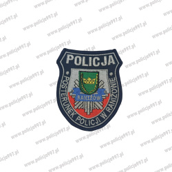 Emblemat Posterunek Raniżów Haftowany na Rzep | Policja997