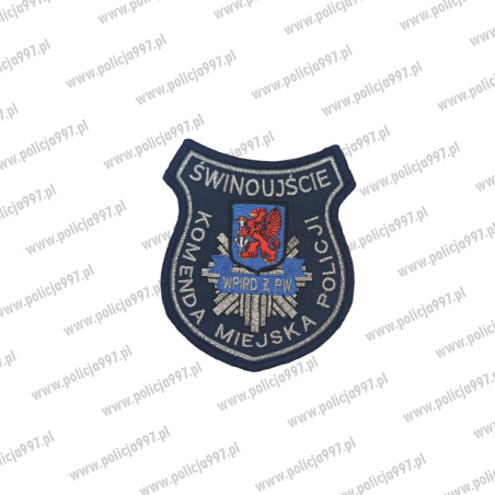 Naszywka KMP POLICJA komenda miejska Świnoujście | Policja997