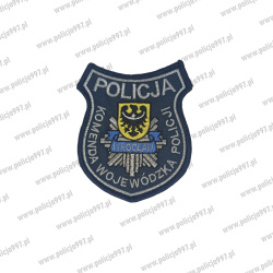 Emblemat KWP Wrocław Haftowany na Rzep | Policja997