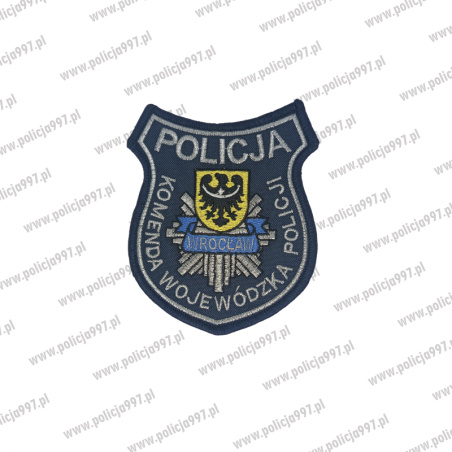 Naszywka POLICJA komenda wojewódzka Wrocław – Haft | Policja997