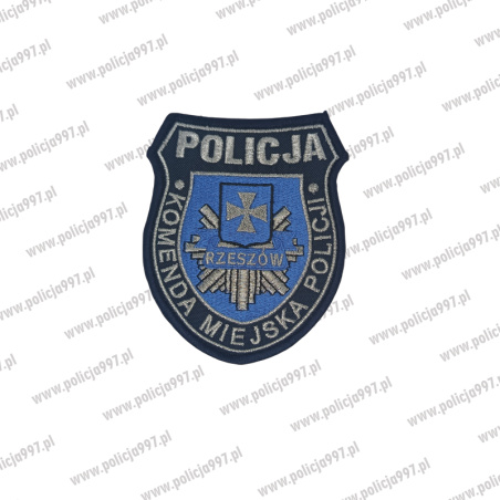 Naszywka POLICJA komenda miejska Rzeszów – Haft | Policja997