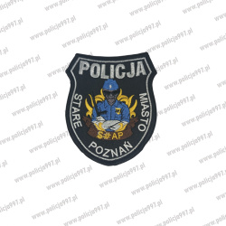 Emblemat Stare Miasto Poznań Haftowany na Rzep | Policja997