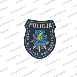 Emblemat KPP Kryminalny Pszczyna Haftowany na Rzep | Policja997