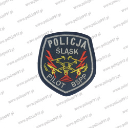 Emblemat Pilot BSPP Śląsk Haftowany na Rzep | Policja997