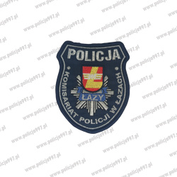 Emblemat Komisariat Łazy Haftowany na Rzep | Policja997