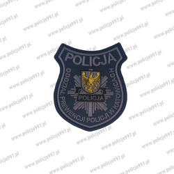 Emblemat OPP Katowice Ciemny Haftowany na Rzep | Policja997