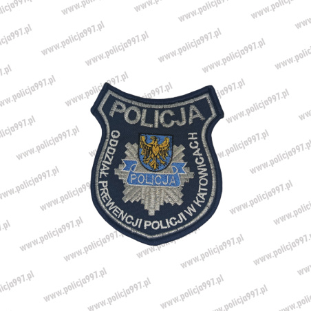 Naszywka oddział prewencji policji Katowice – Haft | Policja997