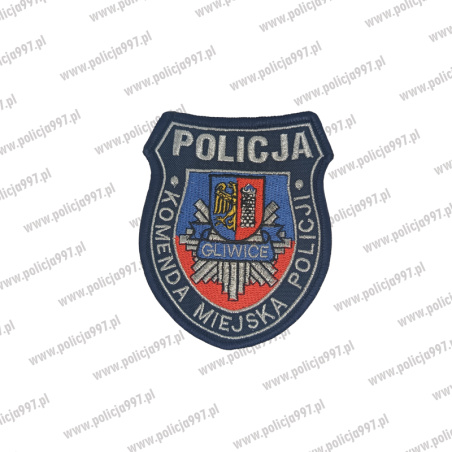 Naszywka komenda miejska policji Gliwice – Haft | Policja997