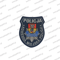 Emblemat KMP Białystok Haftowany na Rzep | Policja997