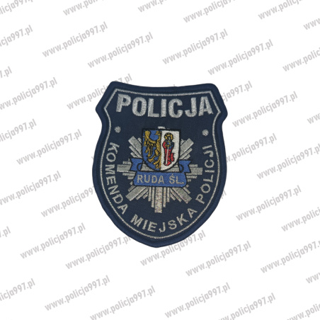 Naszywka komenda miejska policji RUDA śląska – Haft | Policja997