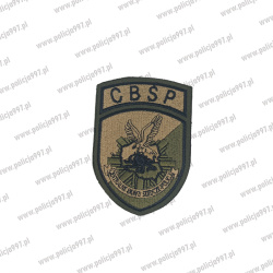 Emblemat CBŚP Zielone Haftowany na Rzep | Policja997