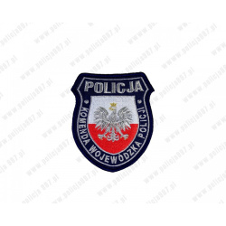Emblemat KWP Haftowany na Rzep | Policja997