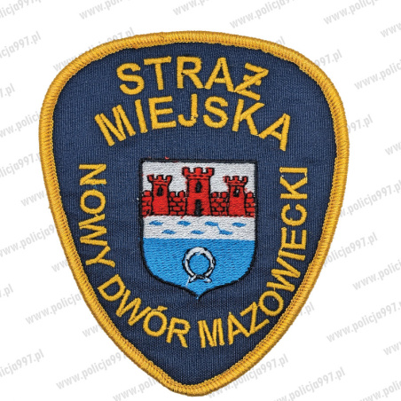 Naszywka straż miejska nowy DWÓR mazowiecki – Haft | Policja997
