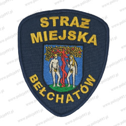 Emblemat Straż Miejska Bełchatów 2 Haftowany na Rzep | Policja997