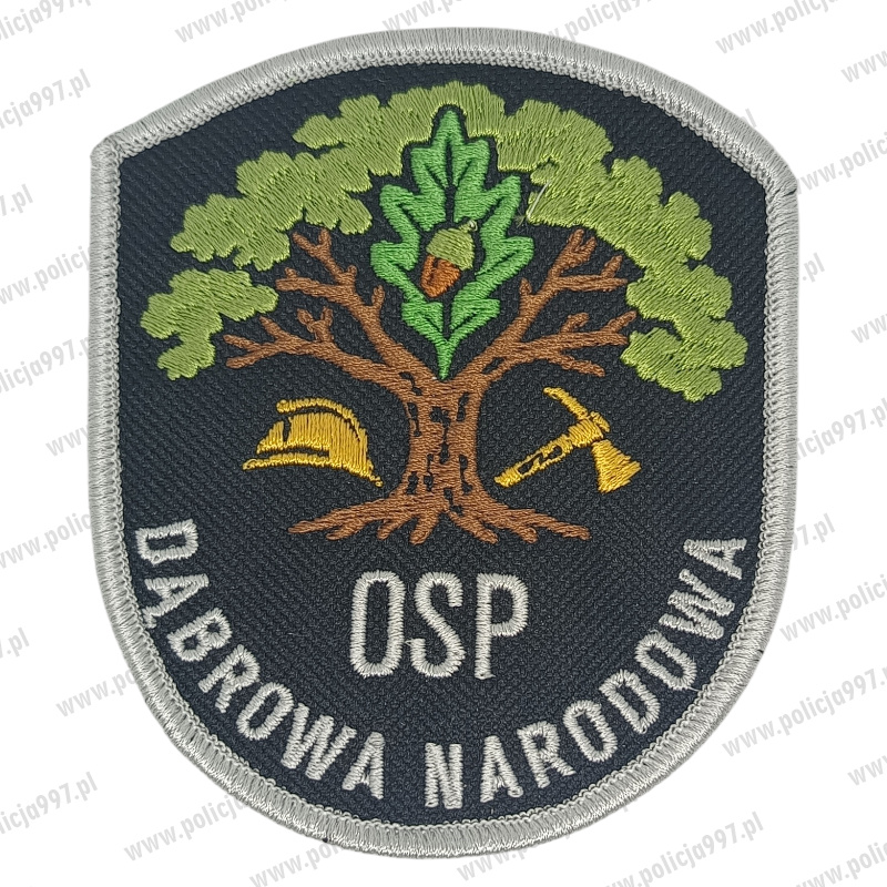 Emblemat OSP Dąbrowa Jaworzno Haftowany na Rzep | Policja997