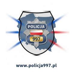 Emblemat Naszywka na Zamówienie Haftowany na Rzep | Policja997