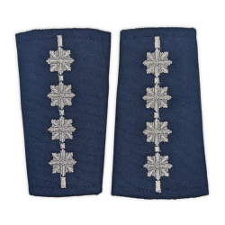 Pagony (pochewki) Aspiranta Sztabowego Policji Haft | Policja997