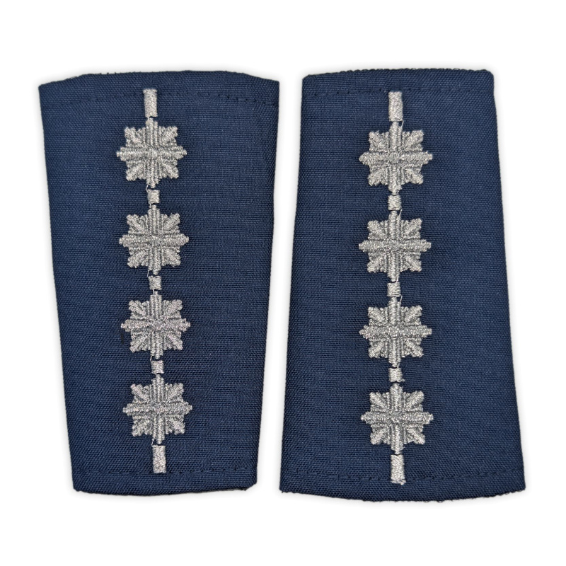 Pagony (pochewki) Aspiranta Sztabowego Policji Haft | Policja997