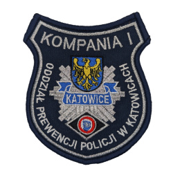 Emblemat I Kompania OPP Katowice Haftowany na Rzep | Policja997