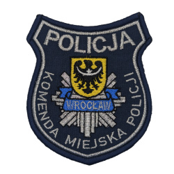 Emblemat KMP Wrocław Haftowany na Rzep | Policja997