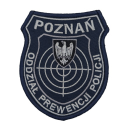 Emblemat OPP Poznań Haftowany na Rzep | Policja997