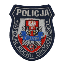 Emblemat Prewencja Będzin Haftowany na Rzep | Policja997
