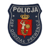 Emblemat KSP Stołeczna Warszawa OPP Haftowany na Rzep 2 | Policja997