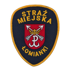 Emblemat Straż Miejska Łomianki Haftowany na Rzep | Policja997