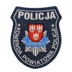 Emblemat KPP Olkusz Haftowany na Rzep | Policja997