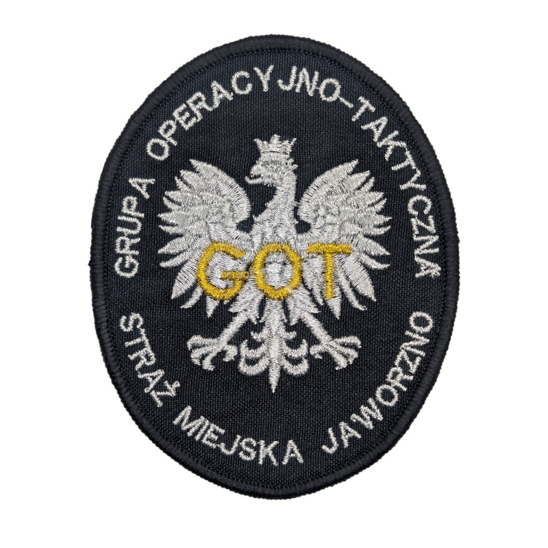 Emblemat Straż Miejska Jaworzno Grupa Operacyjno-Taktyczna Haftowany na Rzep | Policja997