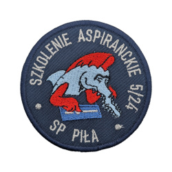 Emblemat Szkoła Policji Piła szkolenie aspiranckie Haftowany na Rzep | Policja997