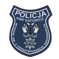 Emblemat Wydział Gospodarczy Katowice Haftowany na Rzep | Policja997